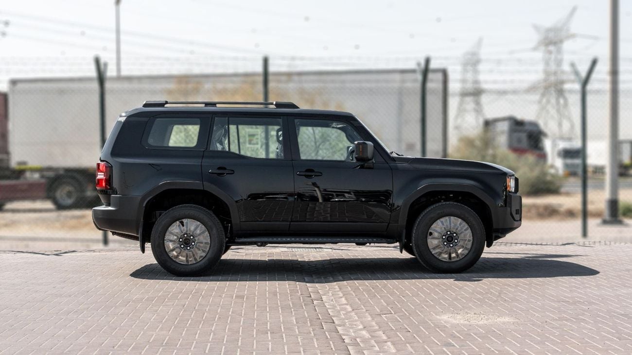 Toyota Prado 2026 Toyota Prado 2.4L Petrol (Black-Black) Mid Option