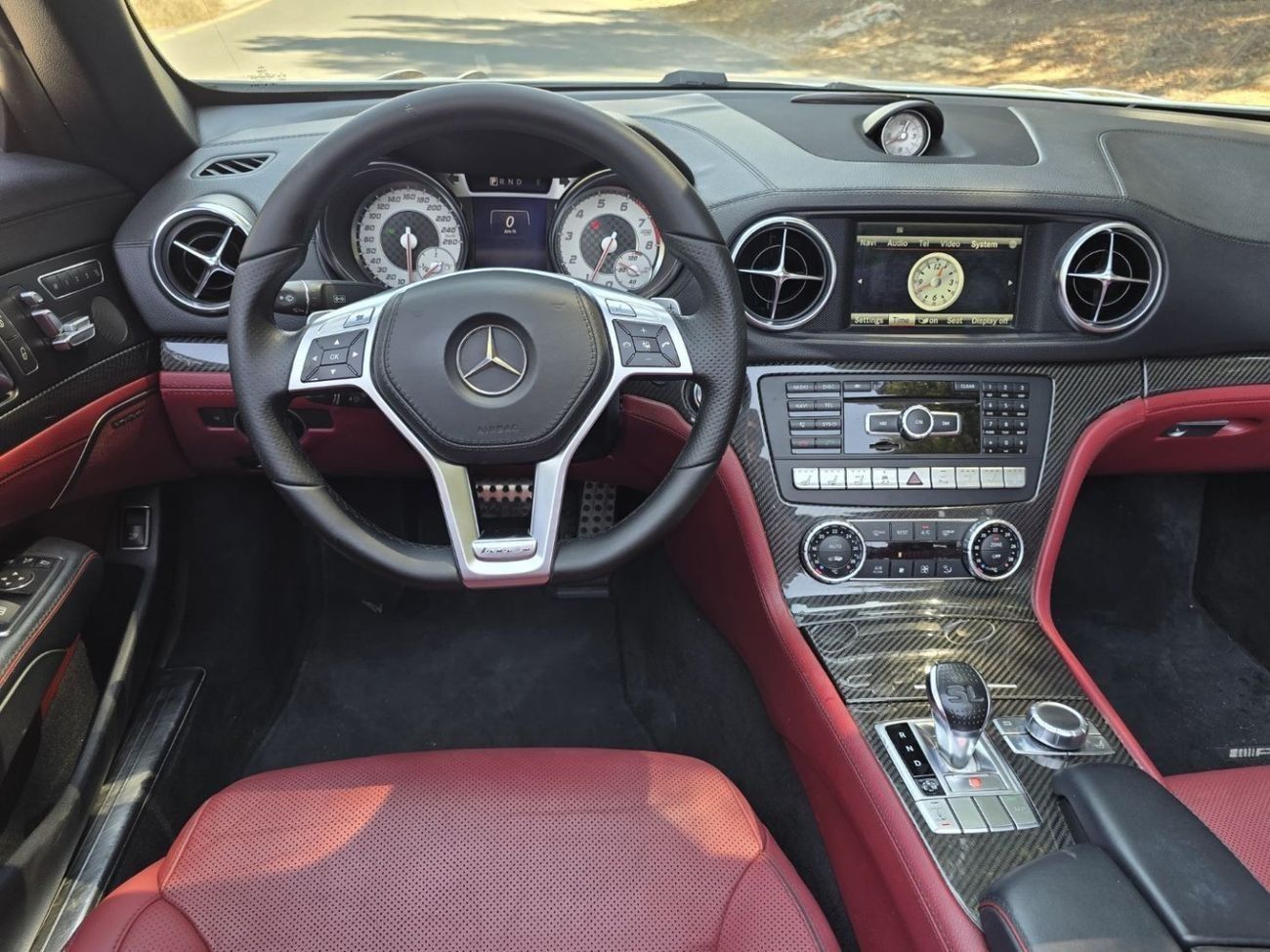 Mercedes-Benz SL 500 Std 4.7L MERCEDES SL-500 2014 GCC ORGINAL PAINT // ACCIDENT FREE // PERFECT CONDITION