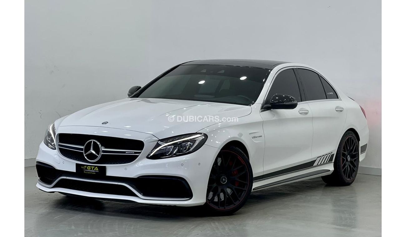 Mercedes-Benz C 63 AMG 2015 Mercedes Benz C63s Edition 1 AMG, Warranty, GCC