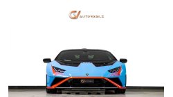 Lamborghini Huracan STO - GCC Spec - With Warranty and Service Contract