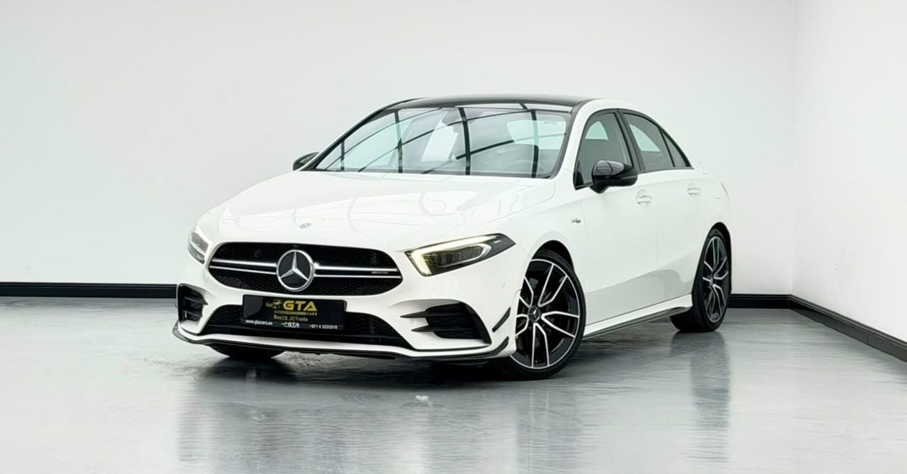 مرسيدس بنز A 35 AMG 2020 Mercedes Benz A35 AMG, 1 Year Unlimited Km Warranty, Full Service History, GCC
