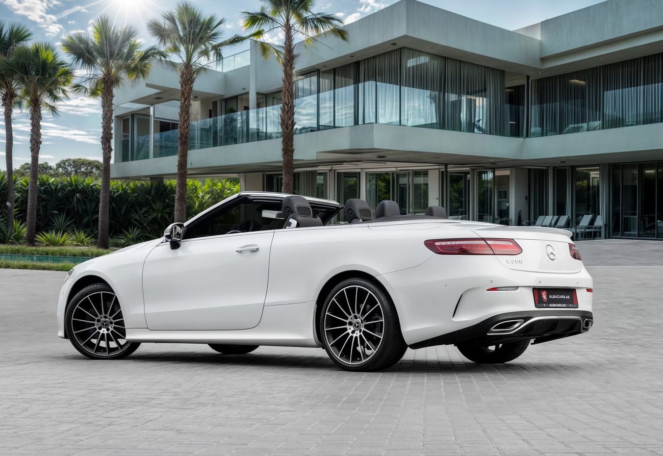 مرسيدس بنز E200 E200 AMG Convertible | 3,917 P.M | 0% Downpayment | 2028 WARRANTY