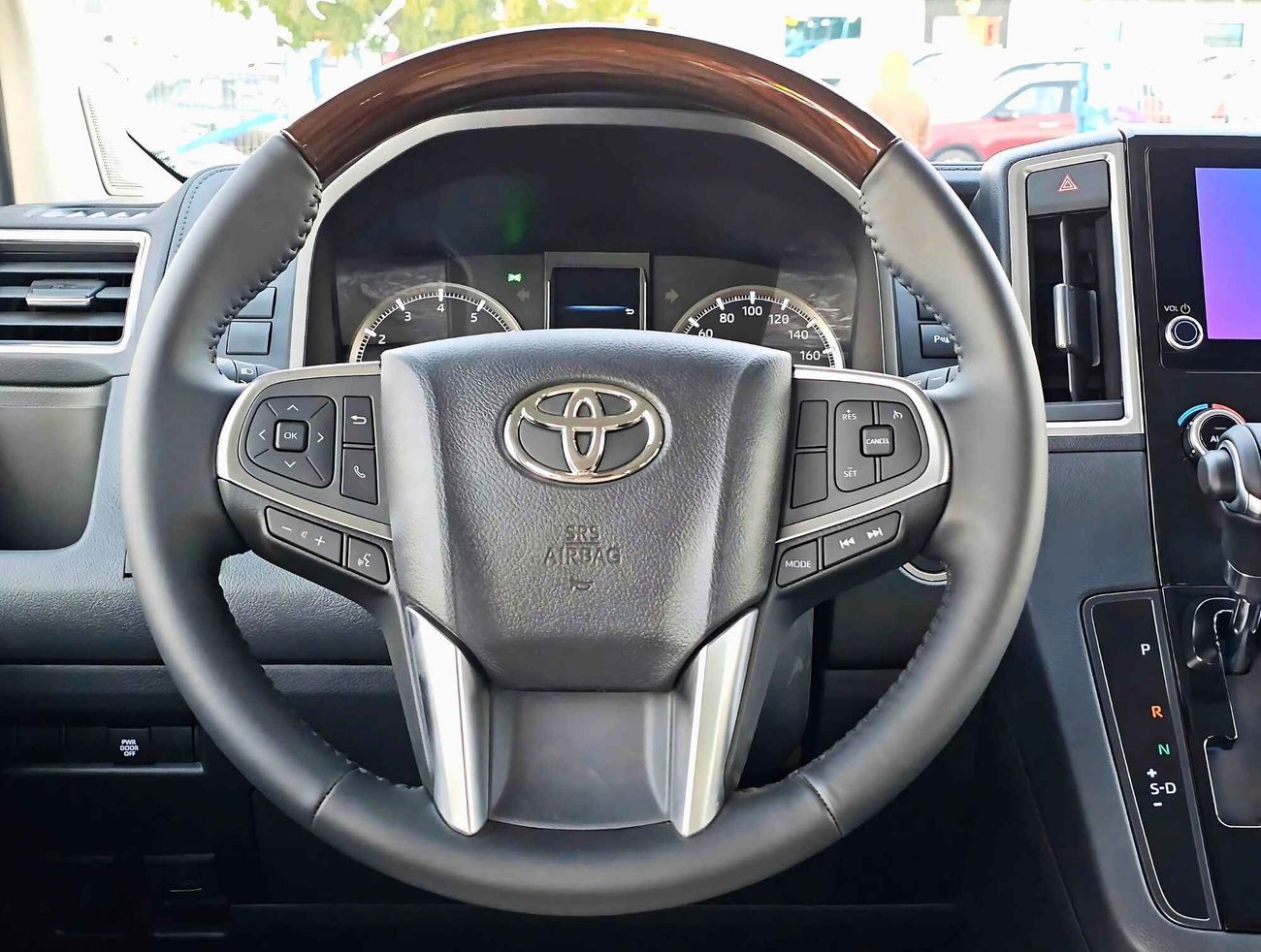 Toyota Granvia PREMIUM, 3.5L V6 PETROL A/T, 360* CAMERAS /  VSC 8” MULTIMEDIA OTTOMAN SEATS (CODE #  69029)