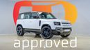 Land Rover Defender | AED 6,150 PM | Warranty Sept-2026 | GCC