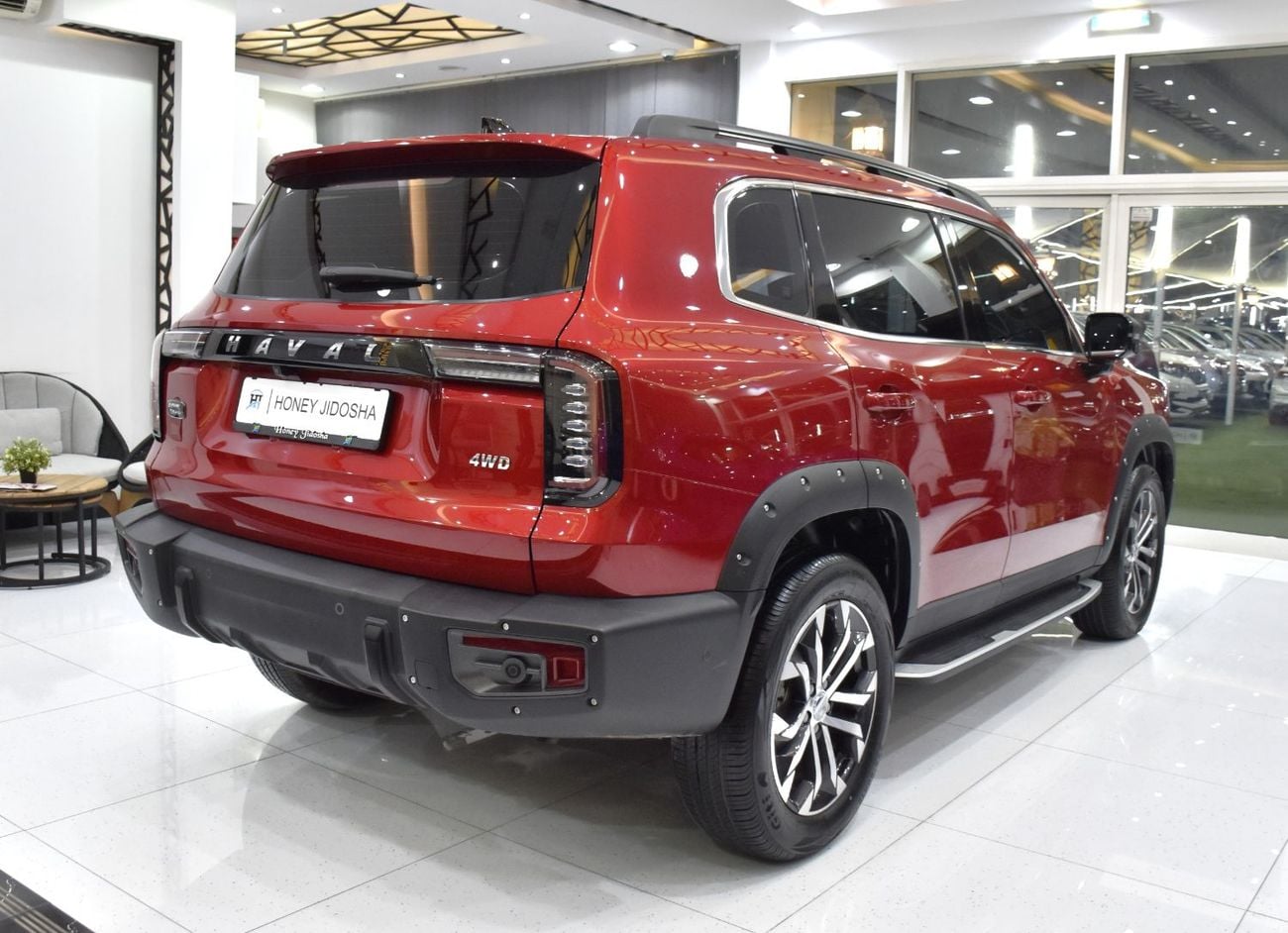 Haval Dargo HIGH DELUX EXCELLENT DEAL for our Haval Dargo 4WD ( 2023 Model ) in Red Color GCC Specs