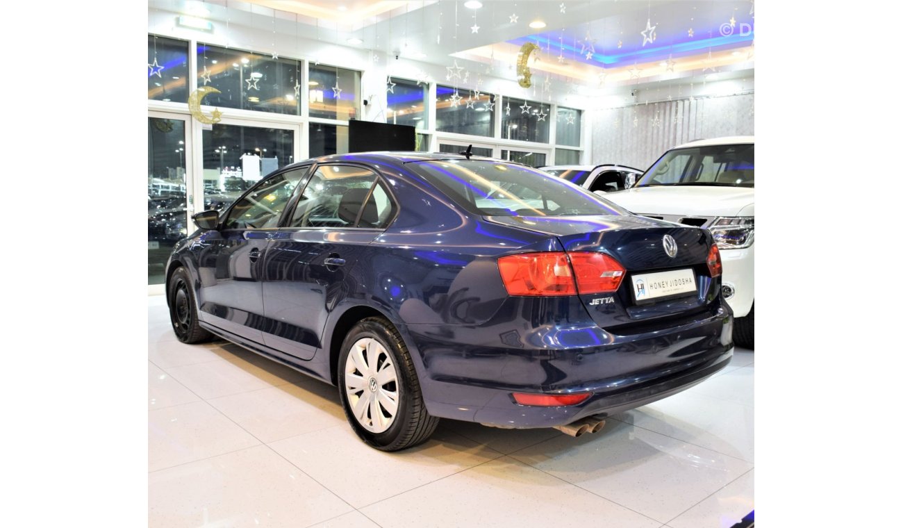 Volkswagen Jetta LOW MILEAGE! ONLY 70,000KM! Volkswagen Jetta 2015 Model!! in Blue Color! GCC Specs