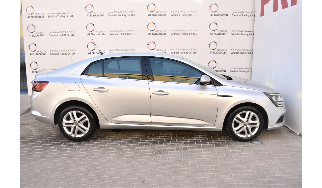 رينو ميجان 1.6L PE 2018 GCC SPECS DEALER WARRANTY