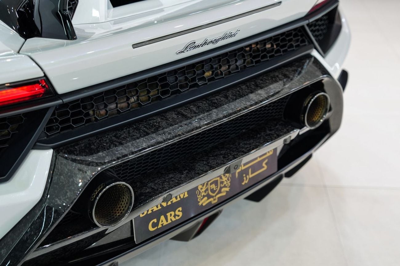 لامبورغيني هوراكان 2018 Lamborghini Performante Spyder, ALA Aerodynamics, Lift System, Forged Composites, GCC Spec!!