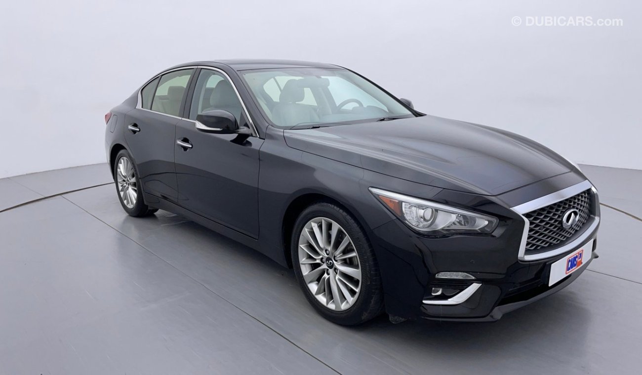 إنفينيتي Q50 LUXE 3 | بدون دفعة مقدمة | اختبار قيادة مجاني للمنزل