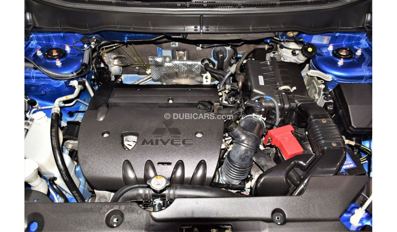 Mitsubishi ASX ORIGINAL PAINT ( صبغ وكاله ) Mitsubishi ASX 2017 Model!! in Blue Color! GCC Specs