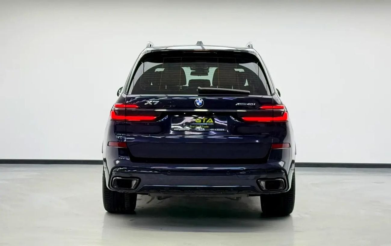 BMW X7 XDRIVE40I M SPORT xDrive40i M-Sport, Warranty + Service Pack, Full Service History, GCC