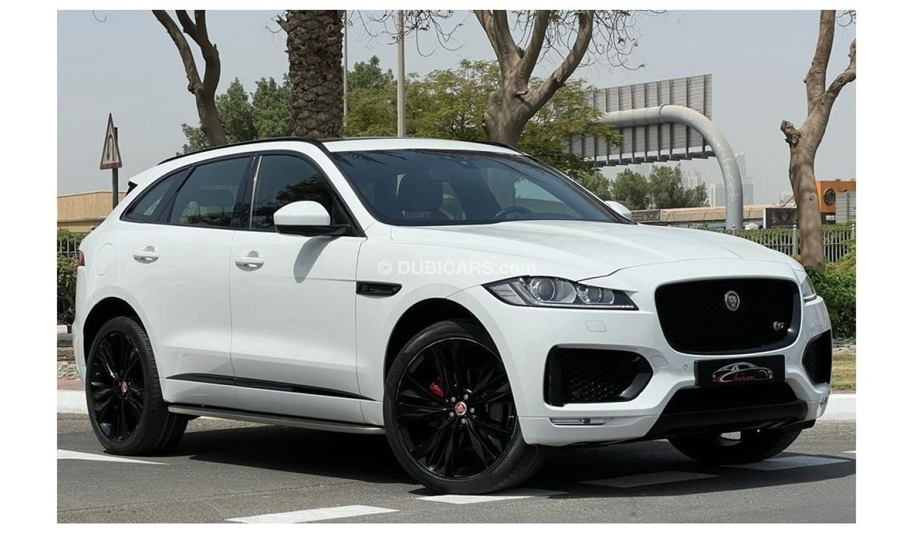 Jaguar F Pace JAGUAR F PACE S 2017 GCC V6 3.0L FULL OPTIONE FULL AGENCY SERVICE HISTORY ORIGINAL P