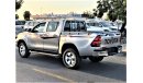 تويوتا هيلوكس DIESEL,2.4L,4X4,MT,DVD+CAMERA,FRONT & REAR CHROME BUMPER,2020MY