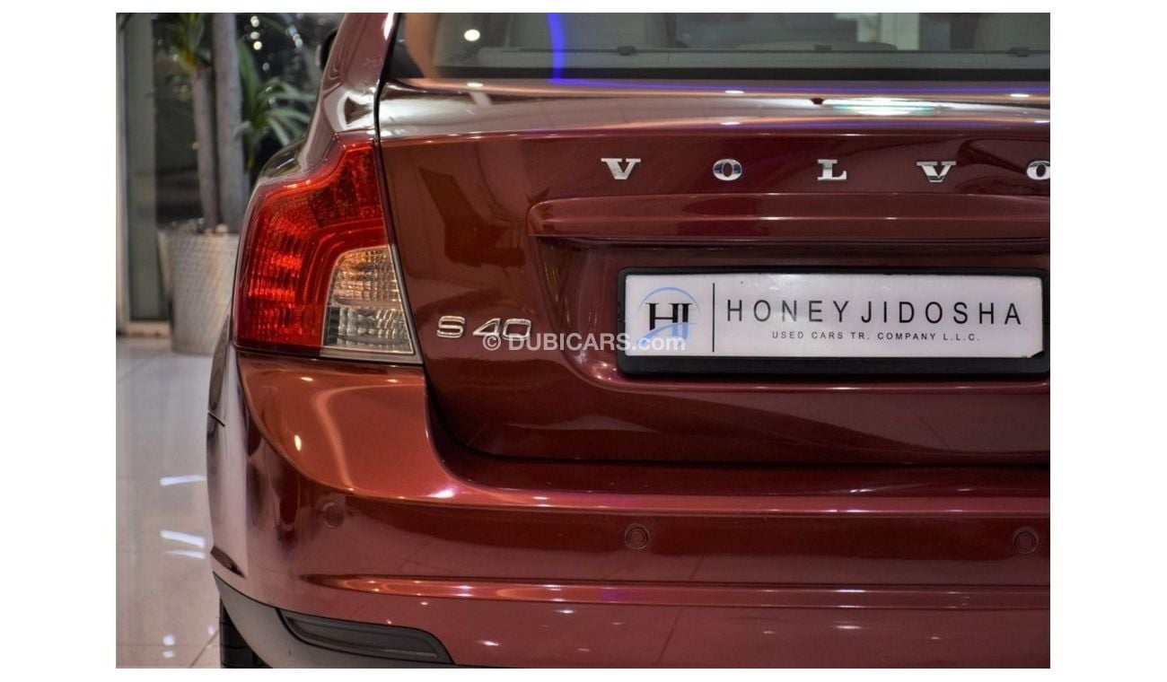 Volvo S40 EXCELLENT DEAL for our Volvo S40 2.0 ( 2011 Model! ) in Red Color! GCC Specs
