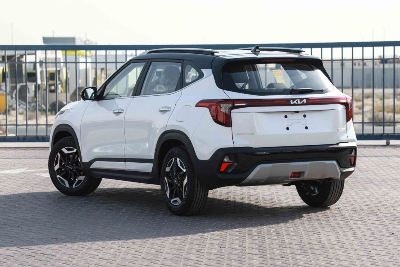 Kia Seltos 2024 KIA SELTOS 1.5 DELUXE - Black & white inside Black | Export Only