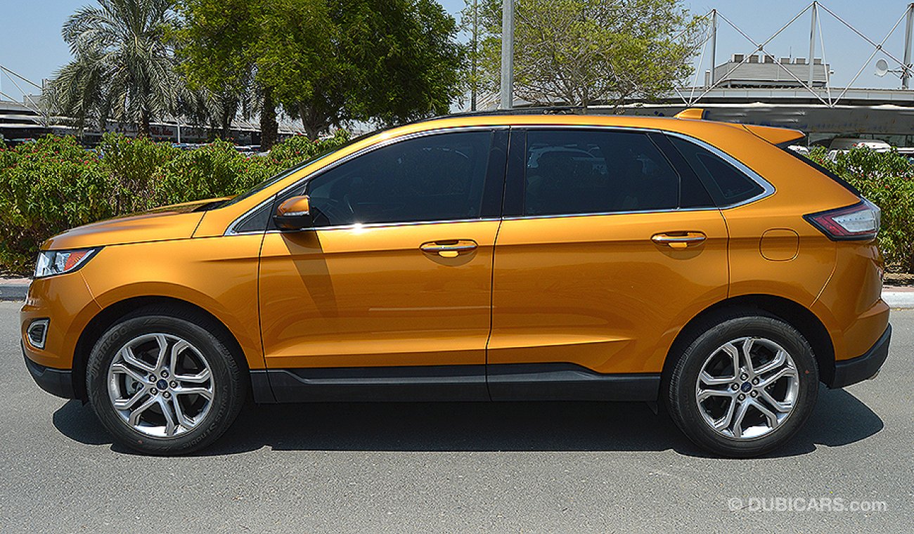 Ford Edge Titanium AWD, 3.5L V6 GCC with Warranty and Service until 2021