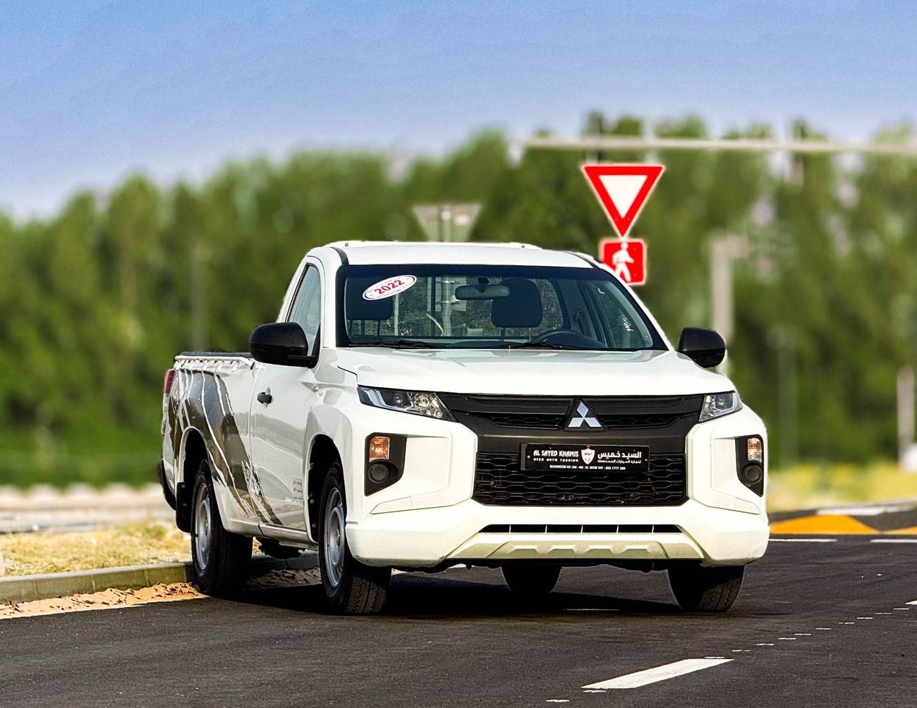 Mitsubishi L200 GL 2.4L (128 HP) Single Cab Utility Mitsubishi L200 2.4L 2WD 2022 GCC accident-free in excellent con