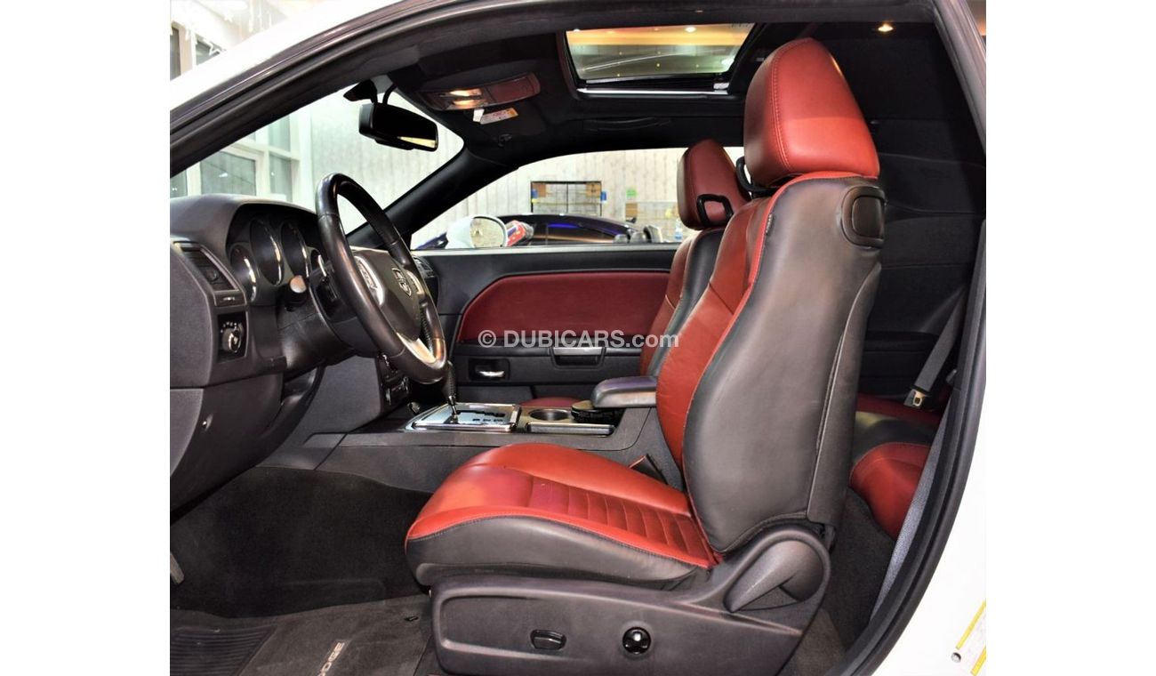 Dodge Challenger FULL SERVICE HISTORY! Dodge Challenger 2013 Model!! in White Color! GCC Specs