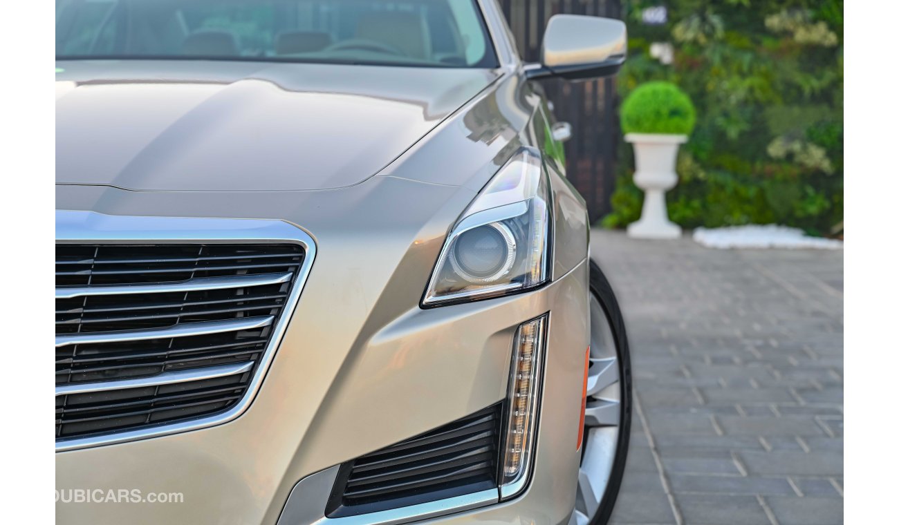 Cadillac CTS | 1,660 P.M | 0% Downpayment | Impeccable Condition!