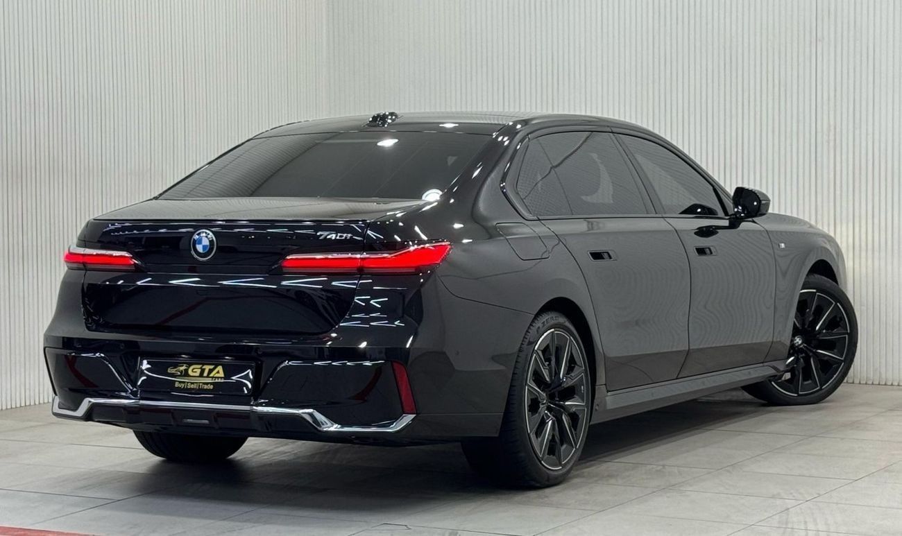 BMW 740i M-Sport 2024 BMW 740i M-Sport, BMW warranty + Service Pack, Fully Loaded, Very Low Kms, GCC