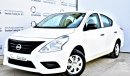 Nissan Sunny 1.5L S 2016 MODEL GCC SPECS WITH DEALER WARRANTY