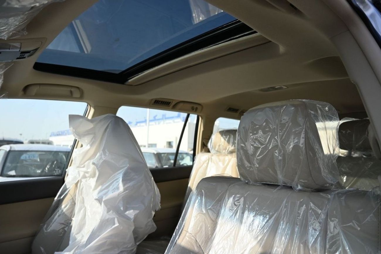 تويوتا برادو تويوتا لاندكروزر برادو 4.0 لتر TX.L بنزين ، دفع رباعي ، 5 أبواب ، مثبت سرعة ، فتحة سقف ، مقاعد كهربا