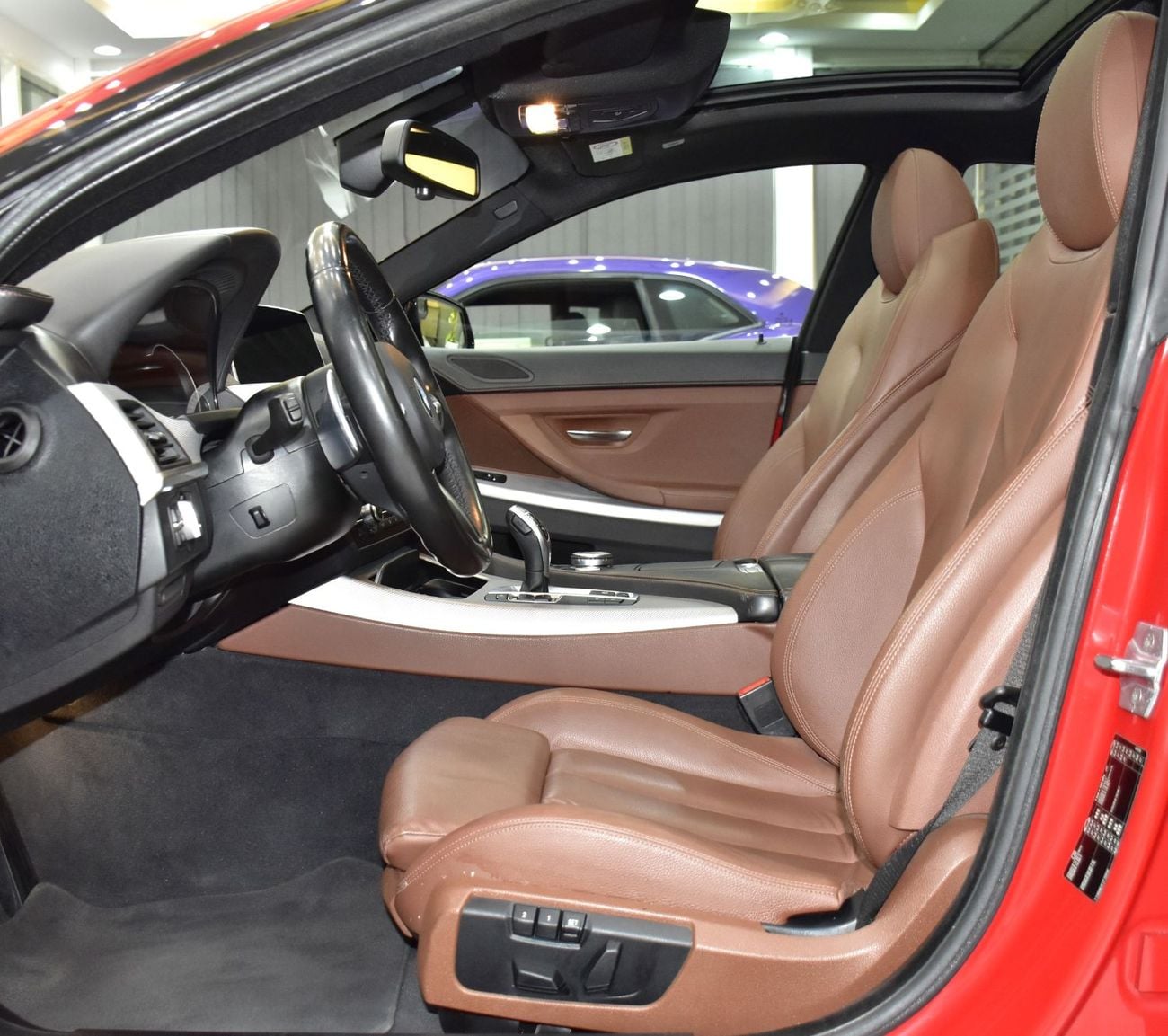 بي أم دبليو 640i EXCELLENT DEAL for our BMW 640i GranCoupe M-Kit ( 2016 Model ) in Red Color GCC Specs