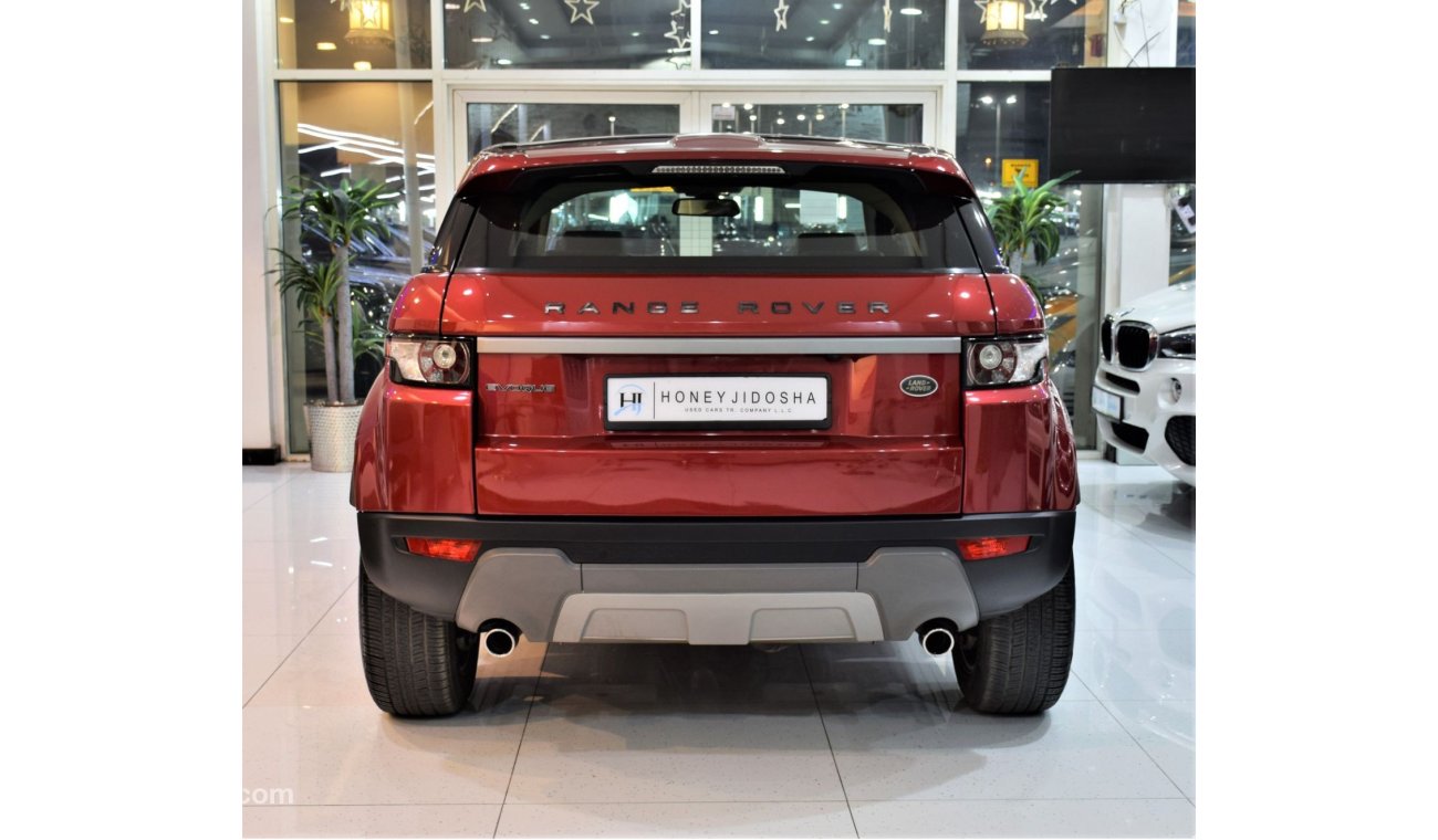 Land Rover Range Rover Evoque EXCELLENT DEAL for our Land Rover RANGE ROVER Evoque 2014 Model!! in Red Color! GCC Specs