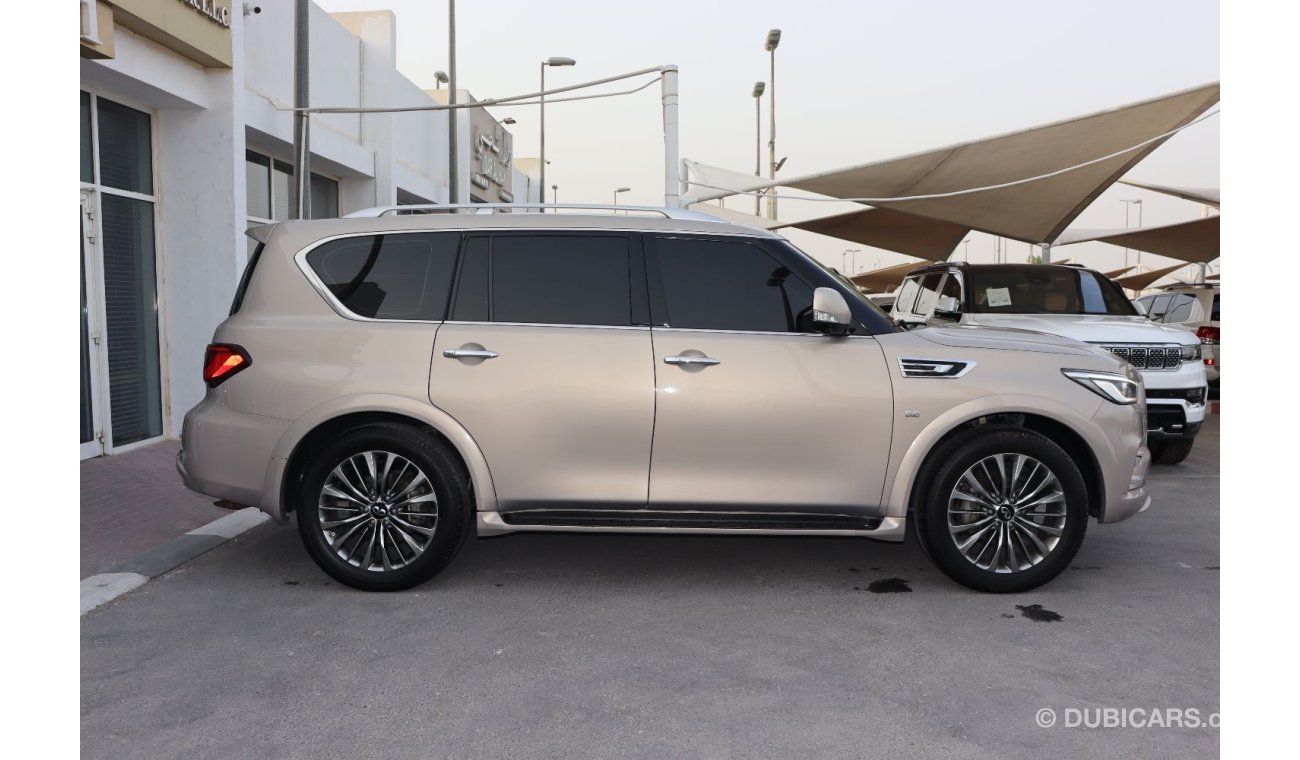 Infiniti QX80 Luxe 8st Infiniti QX80 2019 GCC