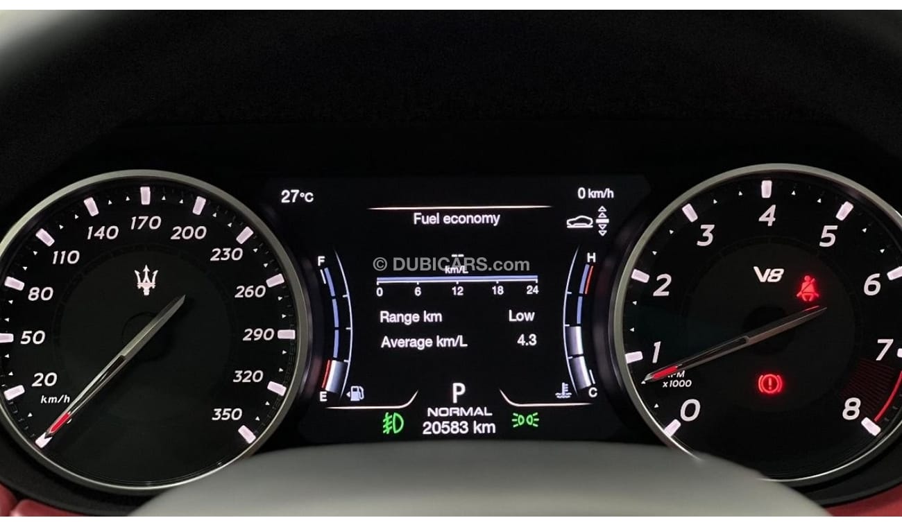 مازيراتي ليفونت 2021 Maserati Levante Trofeo, November 2024 Maserati Warranty + Service Pack, Low Kms, GCC