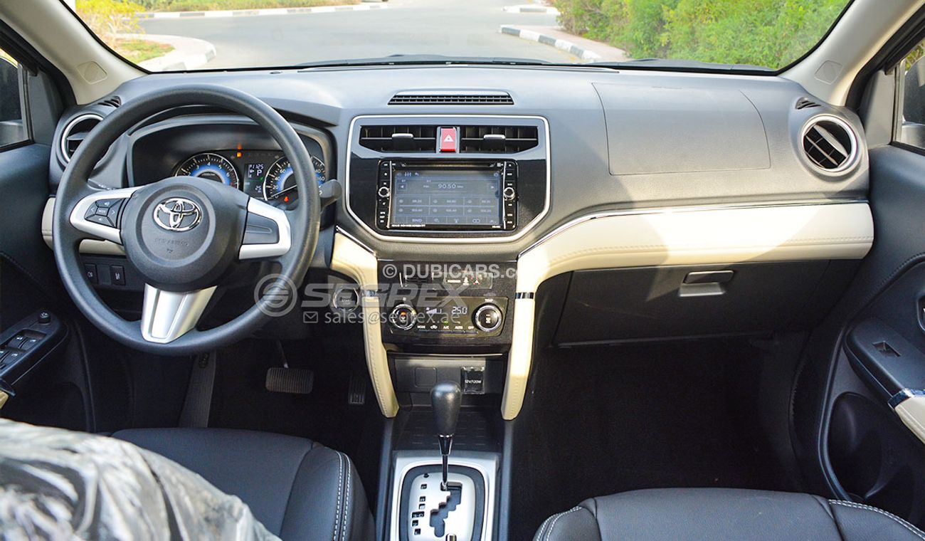 Toyota Rush PETROL 1.5L WITH PUSH START LEATHER SEATS BACK CAMERA