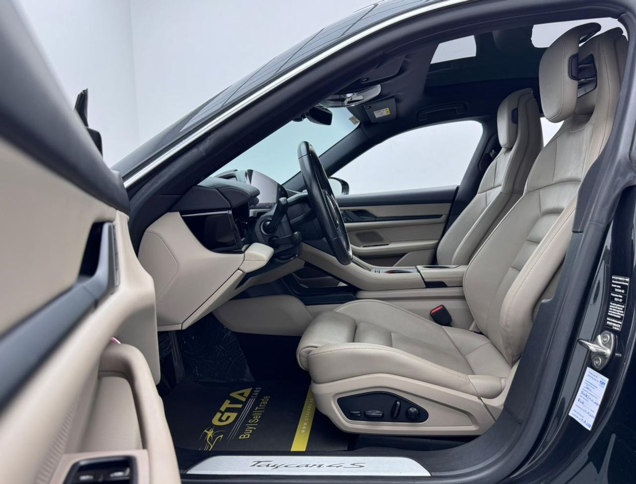 بورش تايكان 4S Cross Turismo 2021 Porsche Taycan 4S, 2026 Porsche Warranty, Porsche Service History, GCC