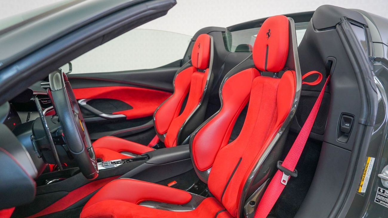 فيراري 296 GTS V6 Twin-Turbo  | AED 18,540 PM | Warranty July 2026 -Service July 2030 | GCC