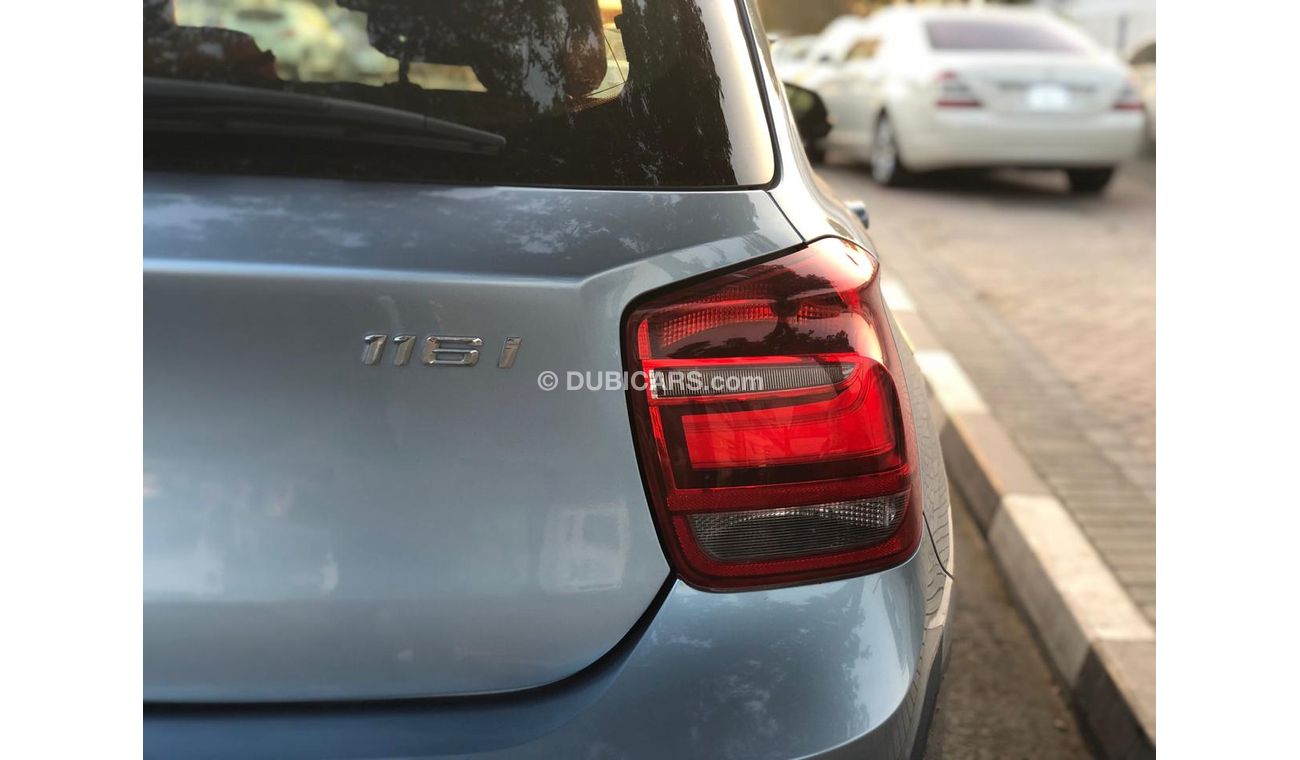 BMW 116i i Series-GCC RTA PASSED-PUSH START-ALLOY WHEELS-LEATHER SEATS-CD-PLAYER-FOG LIGHTS-