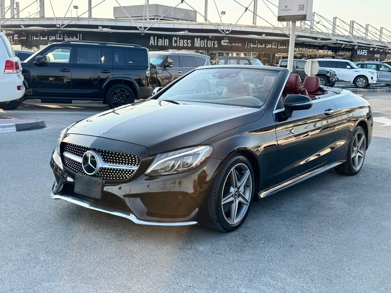 Mercedes Benz C300 2017 AMG CONVERTIBLE 2.0 TURBO TOP OPTION CANADA SPEC
