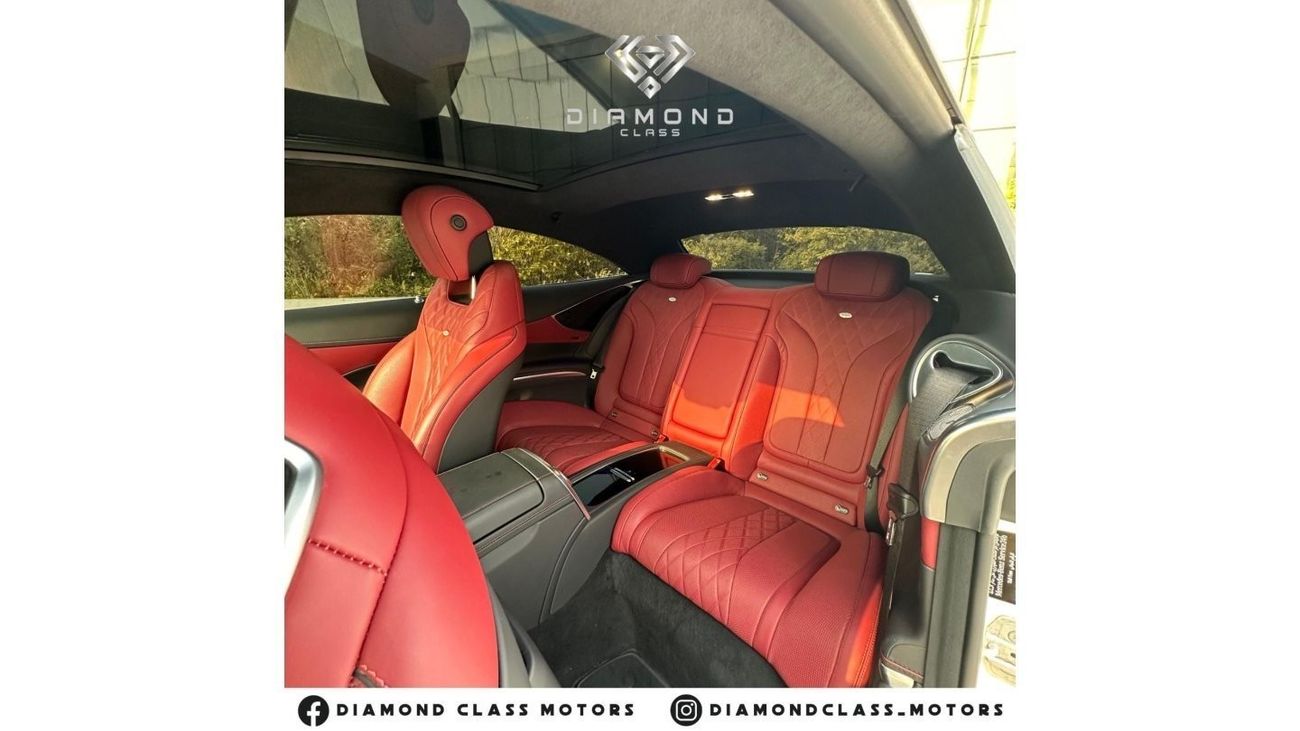 Mercedes-Benz S 560 Coupe Mercedes S560 Coupe AMG  Full Option GCC 75,000 Km  Under Warranty Full Service History No paint, No