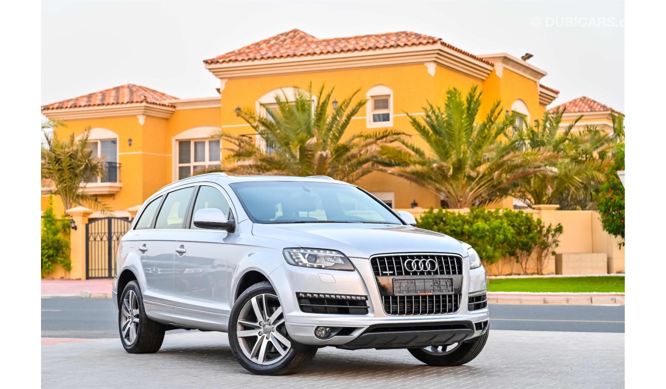 Audi Q7 | AED 1,155 Per Month | 0% DP | Exceptional Condition