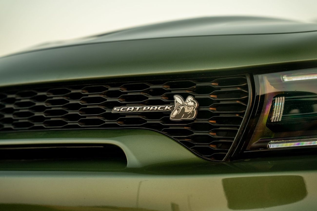 دودج تشارجر 6.4L R/T Scatpack Swinger Wide Body 1 Of 1000 Agency Warranty GCC 2023