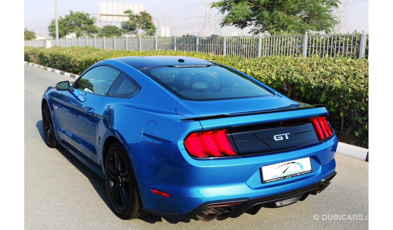 فورد موستانج 2020 GT بلاك إيديشن, 5.0, V8 , خليجي,عداد رقمي,3 سنوات أو 100K كم ضمان+K60كم صيانة