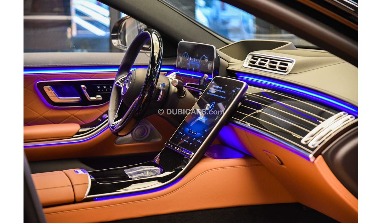 Mercedes-Benz S 500 ✔GCC Specs ✔Exclusive ✔Active Ambient Lights ✔GCC Specs ✔Exclusive ✔Active Ambient Lights