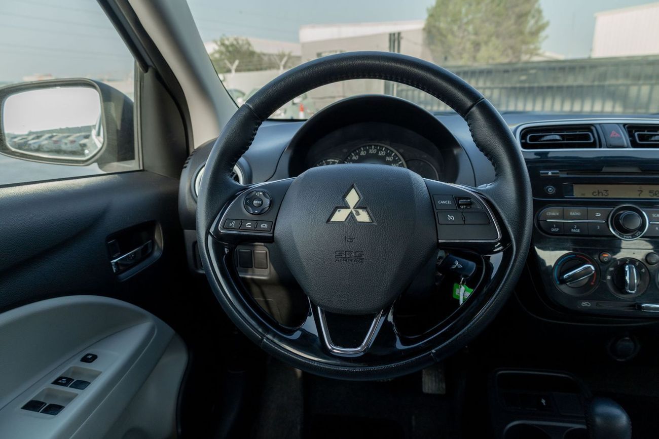 Mitsubishi Attrage GLX 1.2L l GCC | Zero Down Payment | AED 356 Monthly | Unlimited Kms Warranty