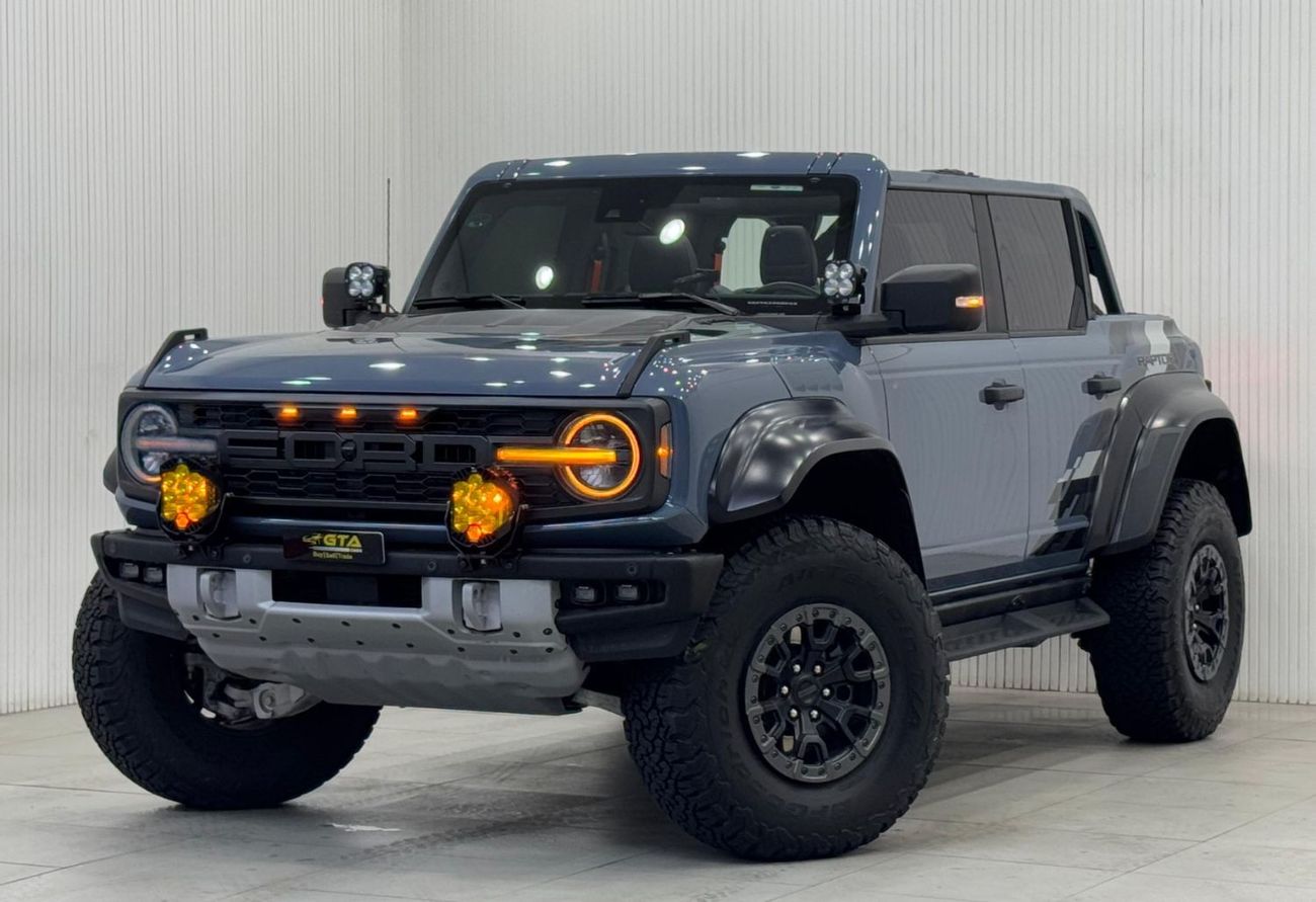 فورد برونكو Raptor 3.0L V6 2023 Ford Bronco Raptor, Agency Warranty+ Sp Till 2028, Full Service History, GCC