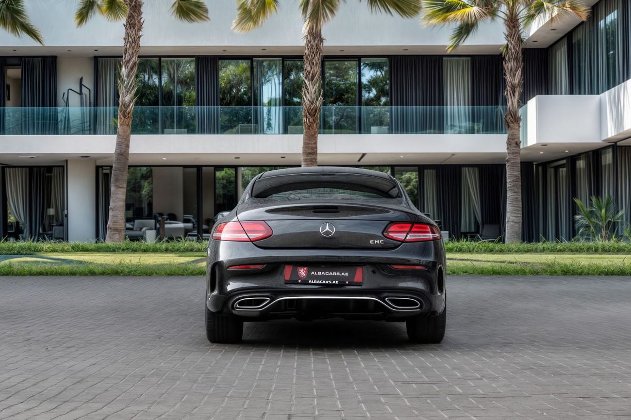 مرسيدس بنز C 200 Coupe | 2,438 P.M | 0% Downpayment | C300 AMG | Heads Up Display!