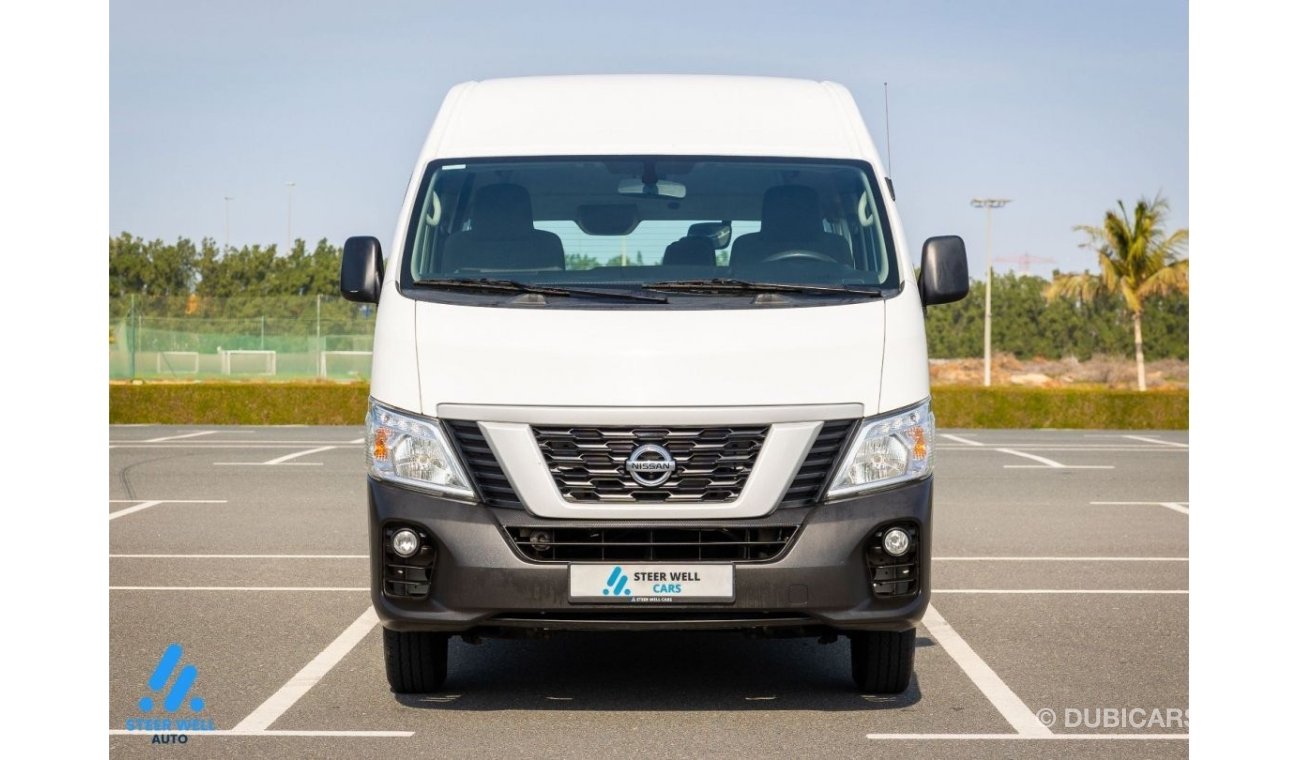 Nissan Urvan Panel Van High Roof 2020 NV350 High Roof 13 Seater - Passenger Van - M/T Petrol - GCC - Ready to Dri