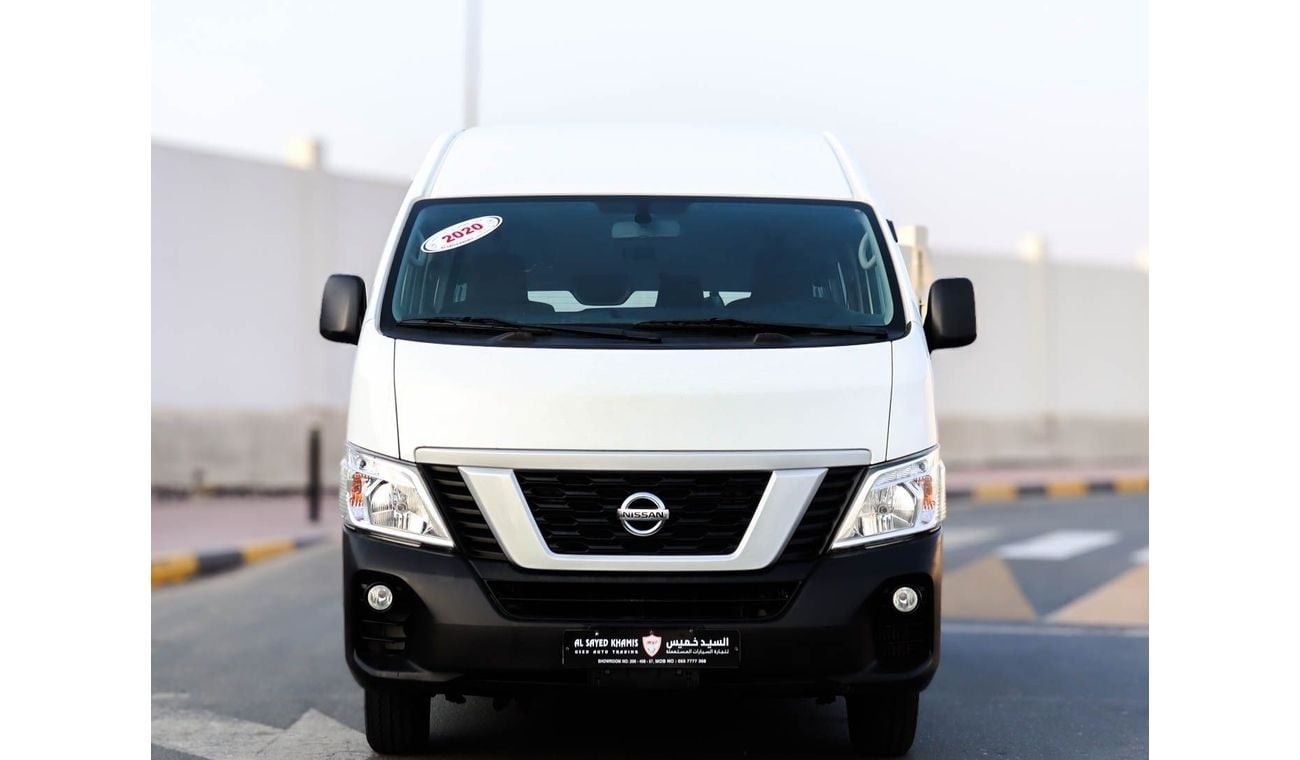 Nissan Urvan Microbus 2.5L A/T Petrol Nissan Urvan 2020 GCC accident free in excellent condition 1708 P.M