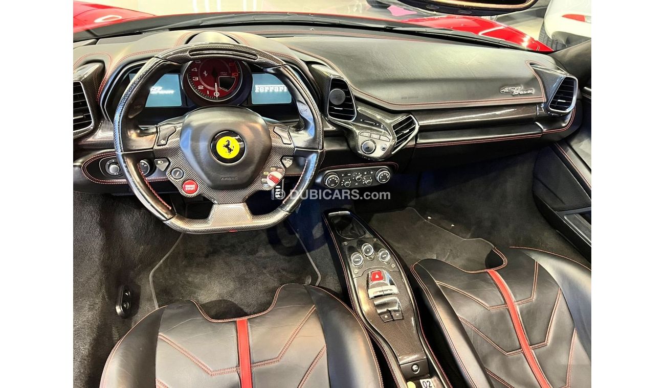 Ferrari 458 458 Spider GCC Warranty and service al Tayer