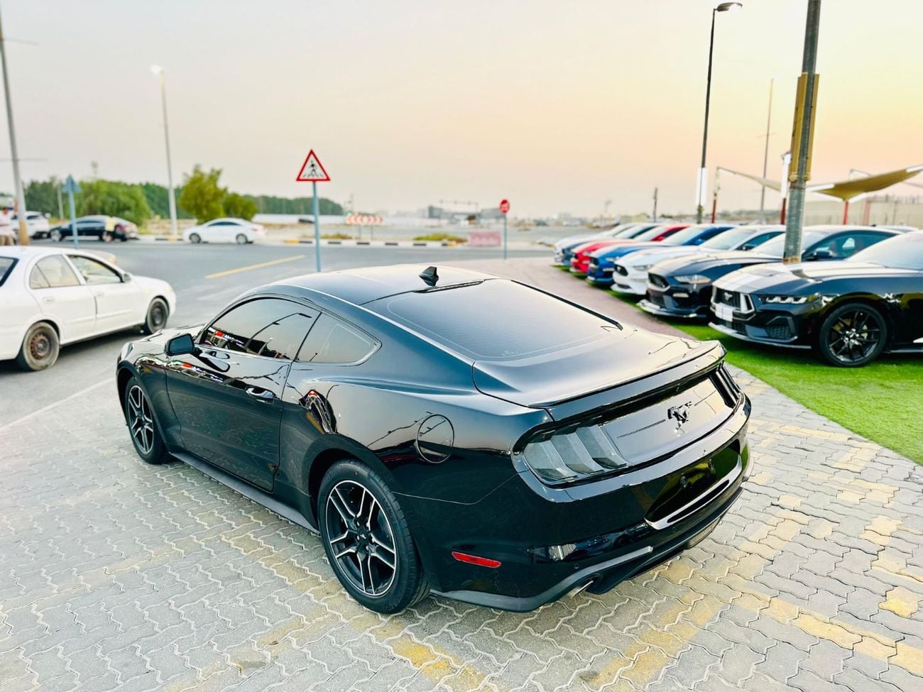 Ford Mustang STANDARD Ecoboost | Monthly 1100/- | 0% DP | Fabric Seats | Lane Assist | # 07896