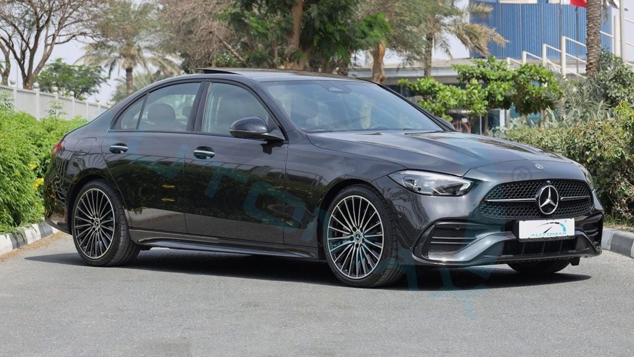 مرسيدس بنز C 200 AMG Premium EQ Boost 1.5L RWD 2026 GCC 0Km With 2 Years Unlimited Mileage Warranty @Official Dealer