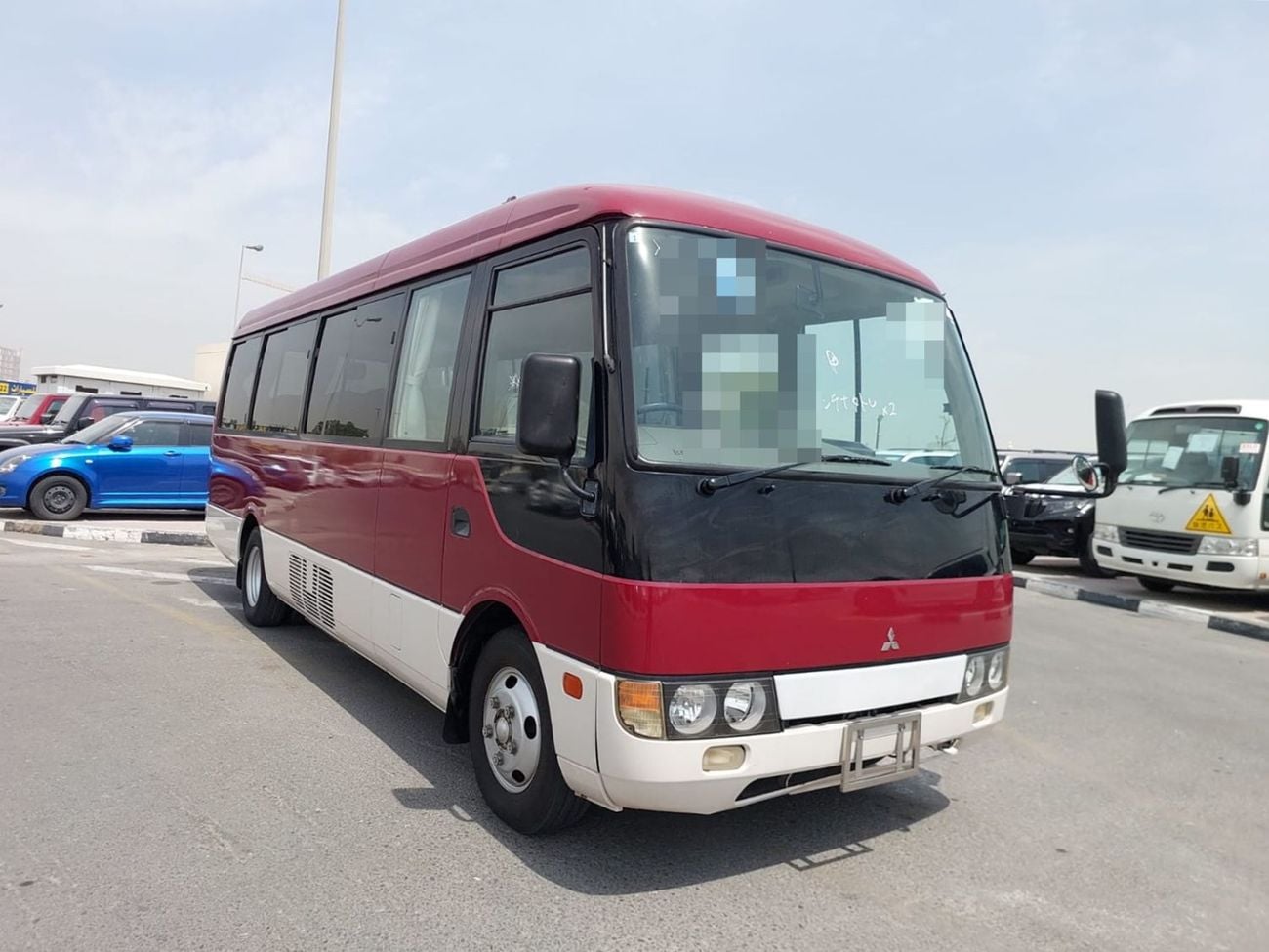 Mitsubishi Rosa 2004 MITSUBISHI ROSA BUS RIGHT HAND DRIVE(PM00362)