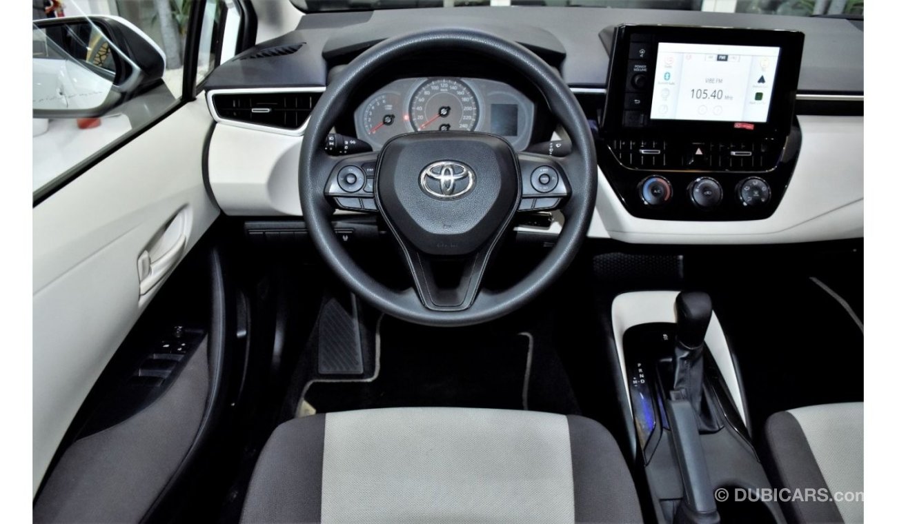تويوتا كورولا EXCELLENT DEAL for our Toyota Corolla XLi 1.6L ( 2022 Model ) in White Color GCC Specs